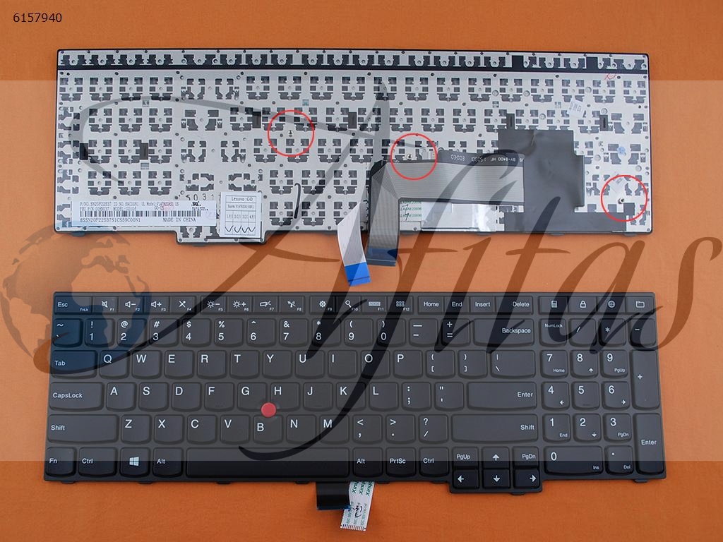 Thinkpad Edge E550 E550C E555 Keyboard - US - 00HN037 G0105 SN20F22537 klaviatura