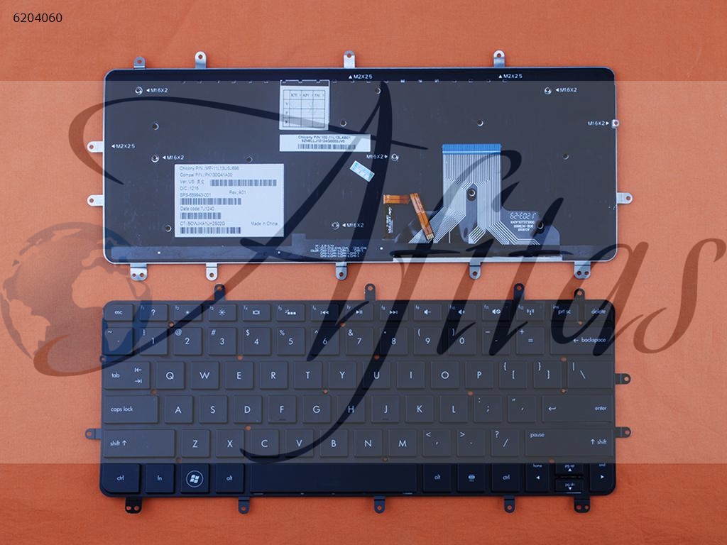 Hp Envy Spectre Xt Pro Ultrabook 13-2000 klaviatūra