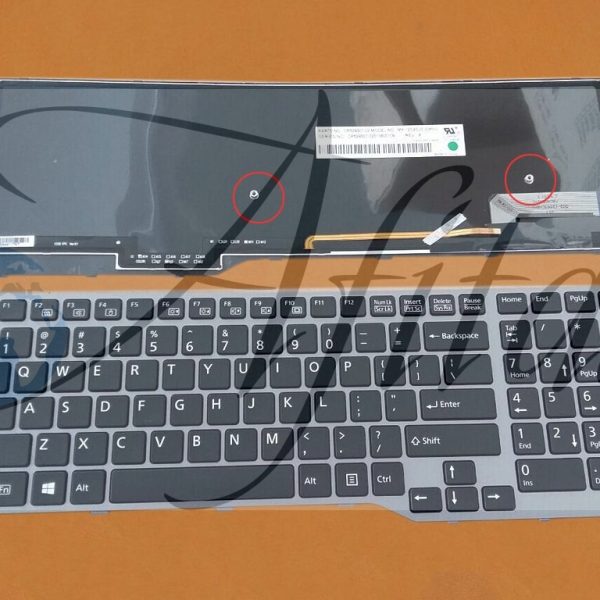 Fujitsu Lifebook E753 E754 klaviatura