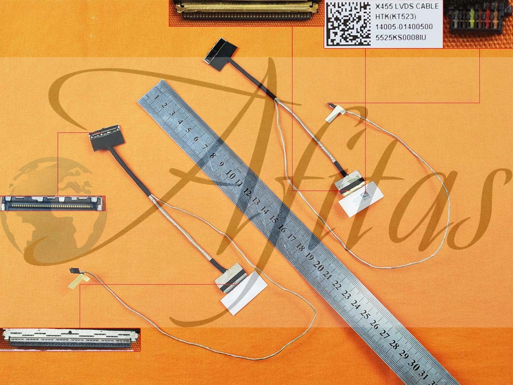 Ekrano kabelis Asus X455 K455 A455 A454 X454 K454 R455