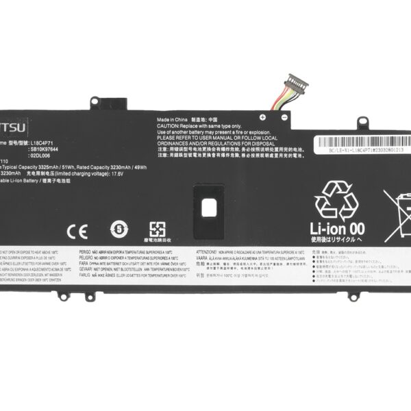 Baterija Thinkpad X1 Carbon 2019 L18C4P72neoriginali